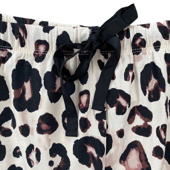 Stars Above Womens Leopard Animal Print Top and Pants Pajama Set 1X, 2X, 3X, 4X - Picture 7 of 15